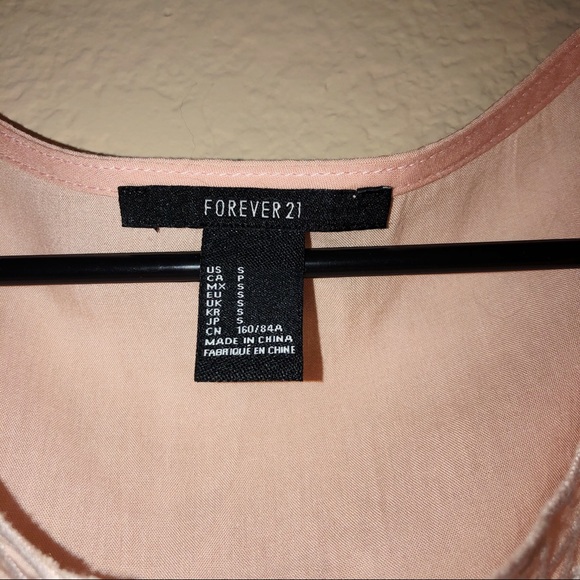 Pink Lace Forever 21 Top - Picture 8 of 8